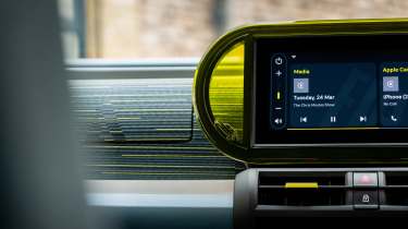 Fiat Grande Panda Pop - infotainment screen